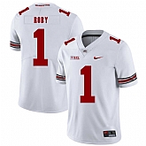 Ohio State Buckeyes 1 Bradley Roby White Nike College Football Jersey Dzhi,baseball caps,new era cap wholesale,wholesale hats